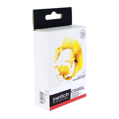 0400793725775-Cartouche compatible Canon CLI-521 - jaune - Switch --0