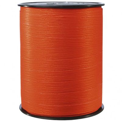 3065506015580-Maildor - Bolduc mat - ruban d'emballage 10 mm x 250 m - mandarine--0
