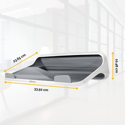 0043859664153-Fellowes I-Spire Series - Support pour ordinateur portable - blanc--1
