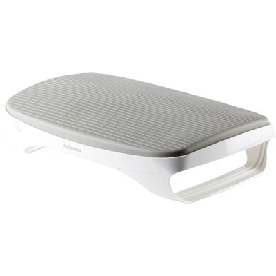 0043859669196-Fellowes I-Spire - Repose-pieds - blanc/gris--0