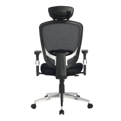 3397704188194-Fauteuil de bureau COMPUTECH - accoudoirs ajustables - appuie-tête - noir--1