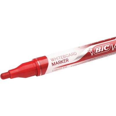 3086123304666-BIC VELLEDA LIQUID INK TANK - Marqueur effaçable - pointe ogive - rouge--2