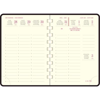 2012349915523-Agenda de poche spiralé Duo Kaa Eurotime 13S - 1 semaine sur 2 pages - 9 x 13 cm - disponible dans différentes cou--4