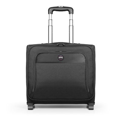 3567041053183-Port Designs Hanoi - Trolley à roulettes pour ordinateur portable 15,6" - noir--1