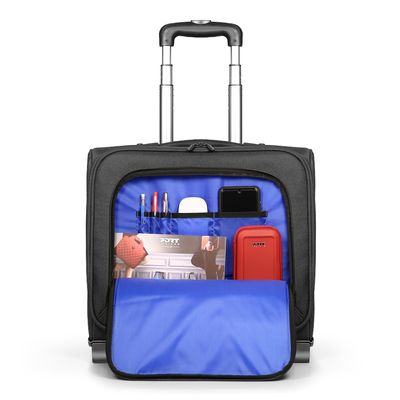 3567041053183-Port Designs Hanoi - Trolley à roulettes pour ordinateur portable 15,6" - noir--2