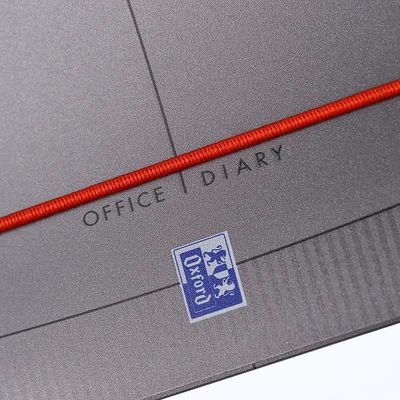 3147280049682-Agenda à spirale Oxford Office - 1 semaine sur 2 pages - 15 x 21 cm - gris/rouge - Hamelin--6