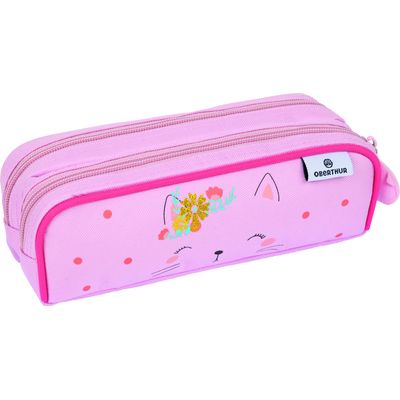3108720668511-Trousse Chaton 2 compartiments - Oberthur--0