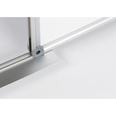 4007885258034-DAHLE - Tableau blanc laqué 100 x 200 cm - magnétique - cadre alu renforcé--8