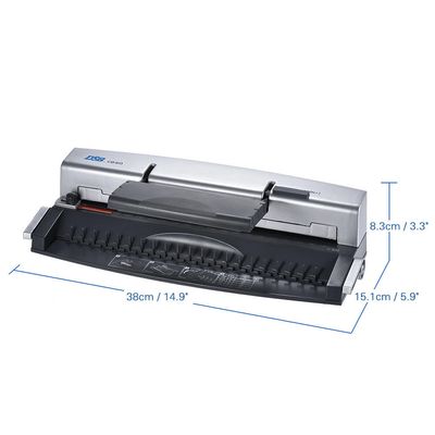 4715388208042-DSB CB-60 - machine à relier / relieuse perforeuse manuelle - Perfore 8 feuilles - relie 110f--4