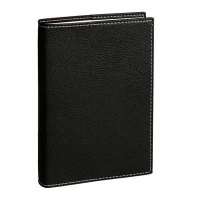 3371010158959-Agenda Club - 1 jour par page - 13 x 21 cm - noir - Quo Vadis--0