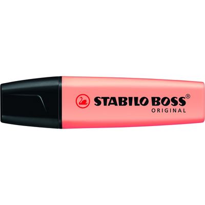 4006381492386-STABILO BOSS ORIGINAL Pastel - Surligneur - pêche--0