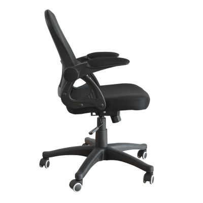 3397701202787-Fauteuil de bureau TEFERA - accoudoirs rabattables - noir--5