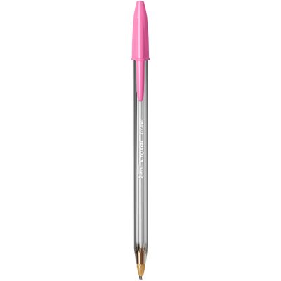 3086123270565-BIC Cristal Fun - Stylo à bille - rose - 0.6 mm--0