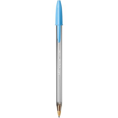 3086123270589-BIC Cristal Fun - Stylo à bille - turquoise - 0.6 mm--0