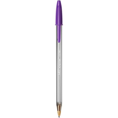 2012349386699-BIC Cristal Fun - Stylo à bille - violet - 0.6 mm--0