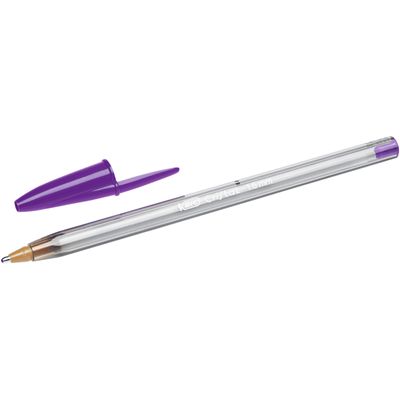 2012349386699-BIC Cristal Fun - Stylo à bille - violet - 0.6 mm--1