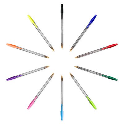 2012349386699-BIC Cristal Fun - Stylo à bille - violet - 0.6 mm--6
