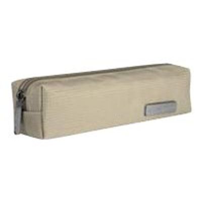 8051406337629-Bombata - Trousse nylon imitation croco  - taupe--0