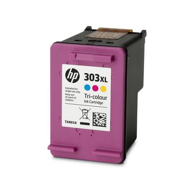 0190780571064-HP 303XL - 3 couleurs - cartouche d'encre originale (T6N03AE) - éligible Instant Ink--1