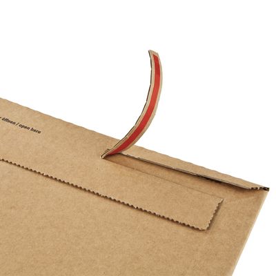 4033657100300-Pochette d'expédition adhésive - 21,5 cm x 30 cm - kraft - Logistipack--3