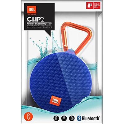 6925281915772-JBL Clip 2 - Mini enceinte sans fil - bluetooth - bleu--1