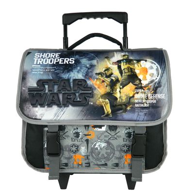 4891320414815-Star Wars Cartable à roulettes 38 cm 2 compartiments Bagtrotter --0