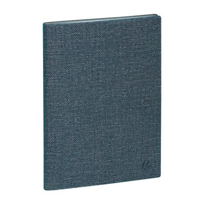3660942060424-Agenda Tweed - 1 semaine sur 2 pages - 15 x 21 cm - 12 mois- disponible dans différentes couleurs - Ex--0
