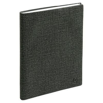 3660942060424-Agenda Tweed - 1 semaine sur 2 pages - 15 x 21 cm - 12 mois- disponible dans différentes couleurs - Ex--2