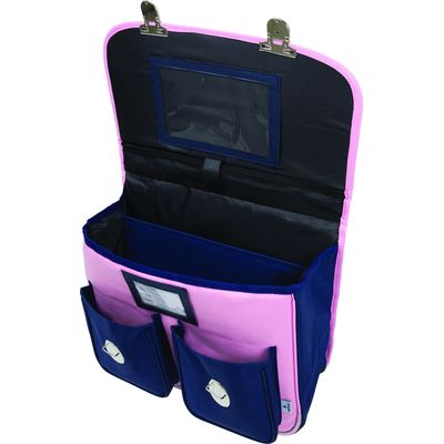 3664447102559-​Cartable arc en ciel By Oberthur - 38 cm - 2 compartiments - Exclusivité Bureau Vallée--3