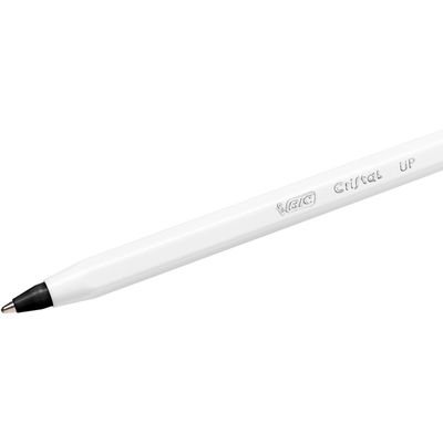 3086123498211-BIC Cristal UP - Stylo à bille - noir - pointe moyenne (1,2 mm)--2