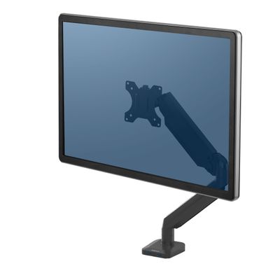 0043859727964-Fellowes Platinum series - Bras porte écran simple jusqu'à 30'' - fixation rapide sur bureau - facilement--0