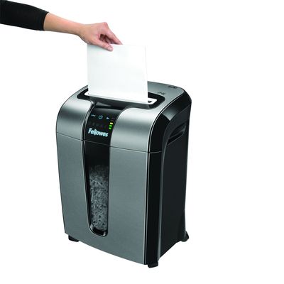 0043859673797-Fellowes Powershred W-71Ci - destructeur de documents coupe croisée - 12 feuilles - Corbeille 23 litre--2