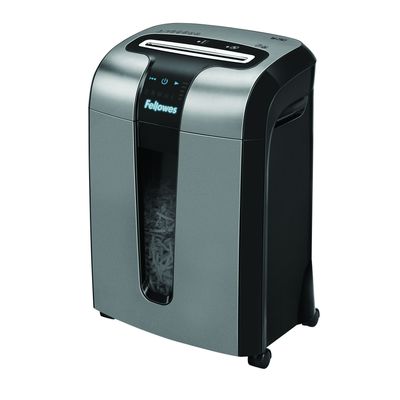 0043859673797-Fellowes Powershred W-71Ci - destructeur de documents coupe croisée - 12 feuilles - Corbeille 23 litre--0