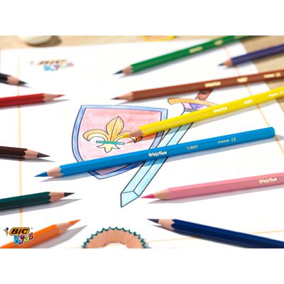 3086123329287-BIC Kids Evolution Ecolutions - 24 Crayons de couleur--4