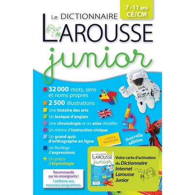 9782035950321-Larousse Dictionnaire Junior 7-11 ans Bimédia--0