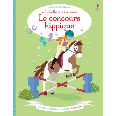 9781474934114-J'habille mes amies - le concours hippique - autocollants--0