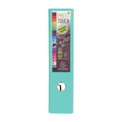 3130630533030-Exacompta Prem'Touch - Classeur à levier - Dos 80 mm - A4 Maxi - pour 715 feuilles - vert clair--1