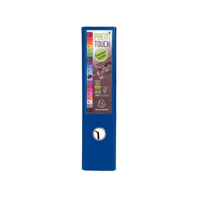 3130630533528-Exacompta Prem'Touch - Classeur à levier - Dos 80 mm - A4 Maxi - pour 715 feuilles - bleu foncé--1