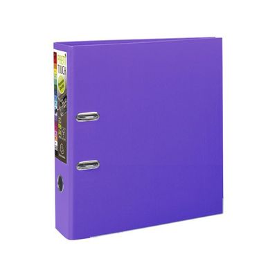 3130630533573-Exacompta Prem'Touch - Classeur à levier - Dos 80 mm - A4 Maxi - pour 715 feuilles - violet--0