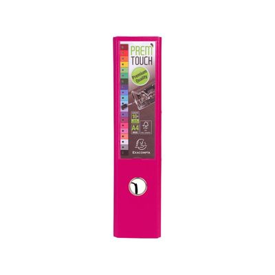 3130630533597-Exacompta Prem'Touch - Classeur à levier - Dos 80 mm - A4 Maxi - pour 715 feuilles - framboise--1