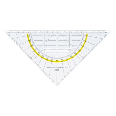 9003182155521-Aristo GEO-DREIECK 1555/2 - Équerre transparente - 22,5 cm--1