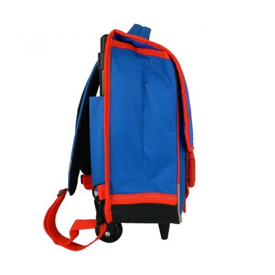 4891320426238-Paw Patrol - Cartable à roulettes 38 cm - bleu - 2 compartiments - Bagtrotter--2