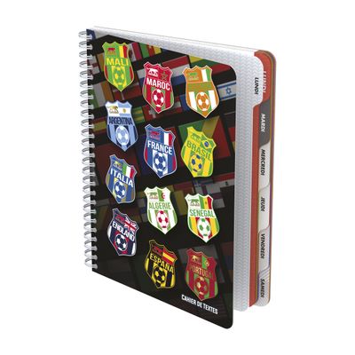 3020120133126-Cahier de textes spiralé Airness Fuse - 17 x 22 cm - différents modèles disponibles - Hamelin--0
