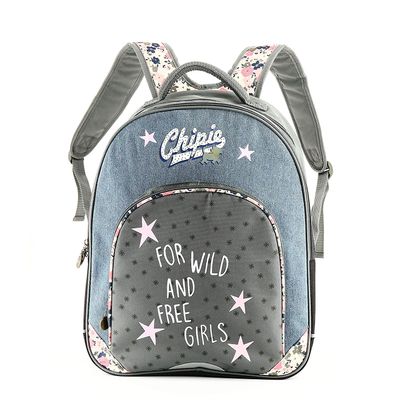 3045050386091-Chipie - Sac à dos Free Girls 41 cm - 2 compartiments - Hamelin--0
