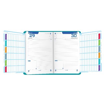 3147280077425-Agenda Oxford Touch - 1 jour par page - 15 x 21 cm - différentes couleurs disponibles - Hamelin--4