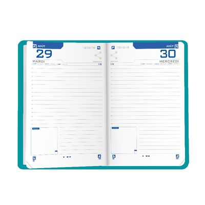 3147280077425-Agenda Oxford Touch - 1 jour par page - 15 x 21 cm - différentes couleurs disponibles - Hamelin--5