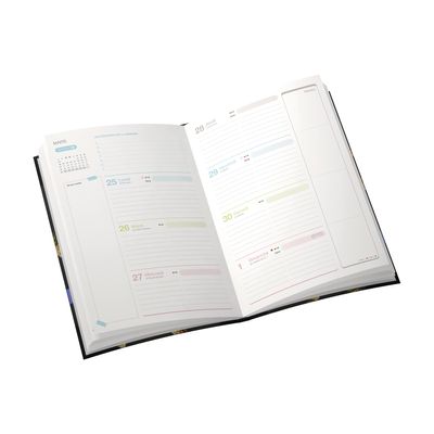 3147280101380-Agenda Lecas Millenium - 1 Semaine sur 2 pages - 16 x 24 cm - différents modèles disponibles--4