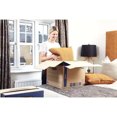 0400794357357-5 Cartons déménagement 85L - Bankers Box SmoothMove FastFold Fellowes--2