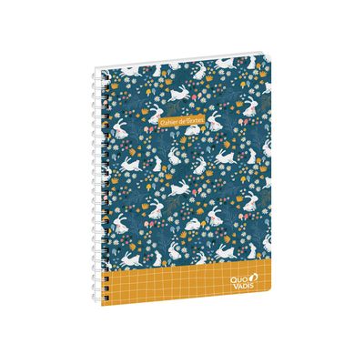 3371010421688-Cahier de textes spiralé Animascot' - 15 x 21 cm - différents modèles disponibles - Quo Vadis--1