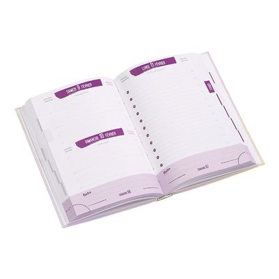 3135257148094-Agenda Licorne - 1 jour par page - 12 x 17 cm - 2 motifs disponibles - Viquel--3